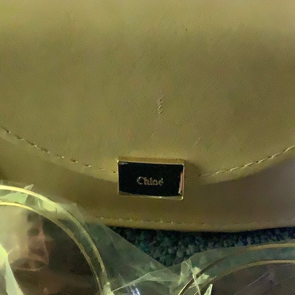 Chloe 58mm Round Gold Sunglasses - Picture 7 of 7